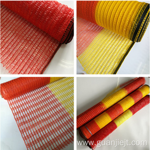 Woven barrier mesh construction